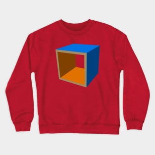 Through Cubik Crewneck Sweatshirt